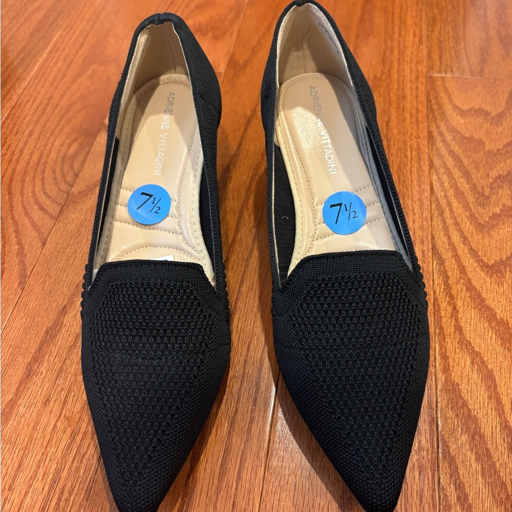 Adrienne Vittadini Black Women's Heels